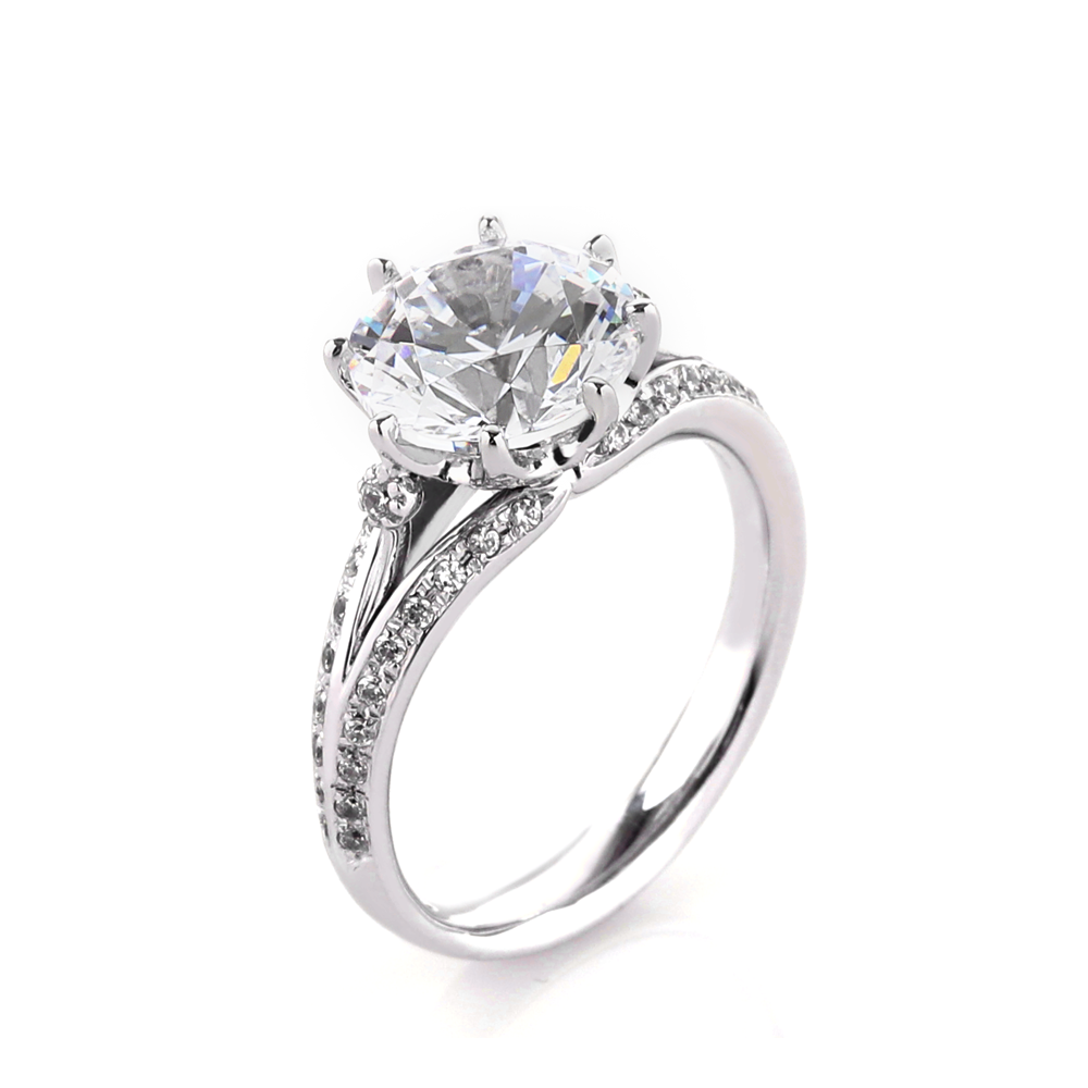 GIA 2캐럿 다이아몬드 반지 결혼반지 엘리시아 델리 HNDR2C205