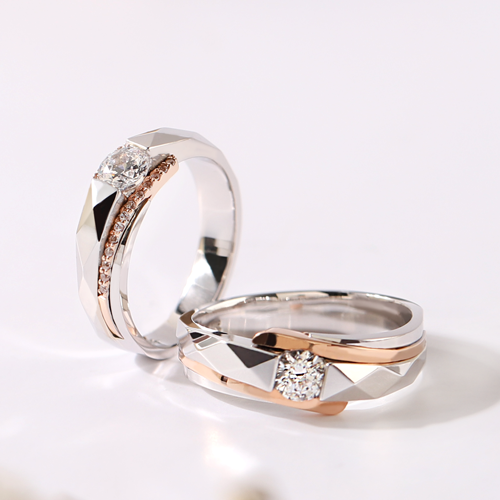 3부 다이아몬드 반지 커플링 14k 18k 결혼반지 카투스 HNDCR03310