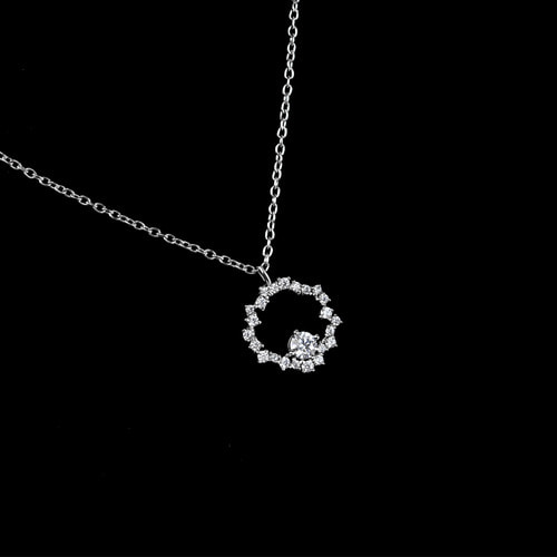 1부 다이아몬드 목걸이 현대 우신 14k 18k 프로포즈 - 헤카테 HNDN01741