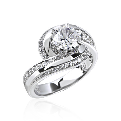 1캐럿 다이아몬드 반지 웨딩링 예물반지 결혼반지 아델 HNDR1C258