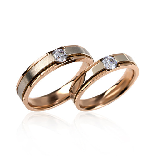 3부 다이아몬드반지 커플링 14k 18k 결혼반지 - 카시아 HNDCR03331