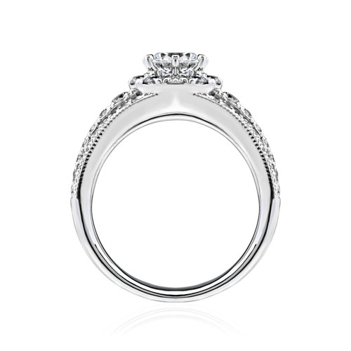 5부 다이아몬드 반지 여성 주얼리 프로포즈링 결혼예물 - 미유 HNDR05290