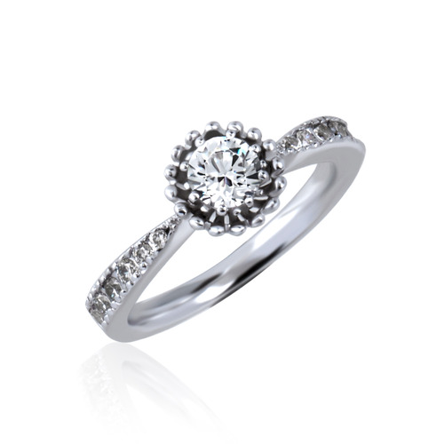 3부 다이아몬드 반지 기념일 선물 웨딩선물 프로포즈반지 - 베라 HNDR03244