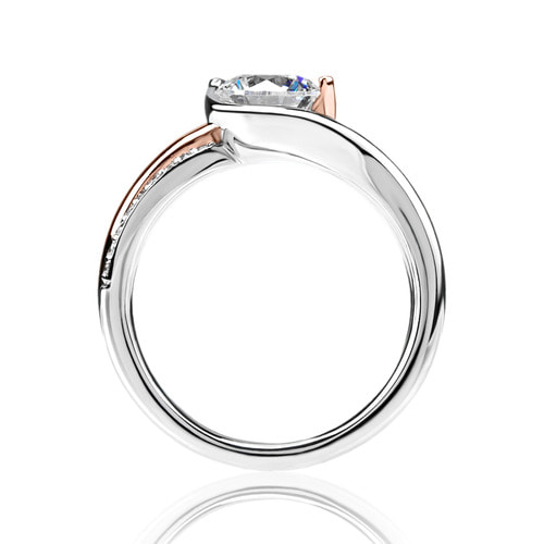 다이아몬드 반지 1캐럿 엄마선물 결혼예물 - 레프릴 HNDR1C255