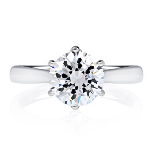 2캐럿 다이아몬드 반지 웨딩링 예물반지 결혼반지 - 에페리아 HDR1420