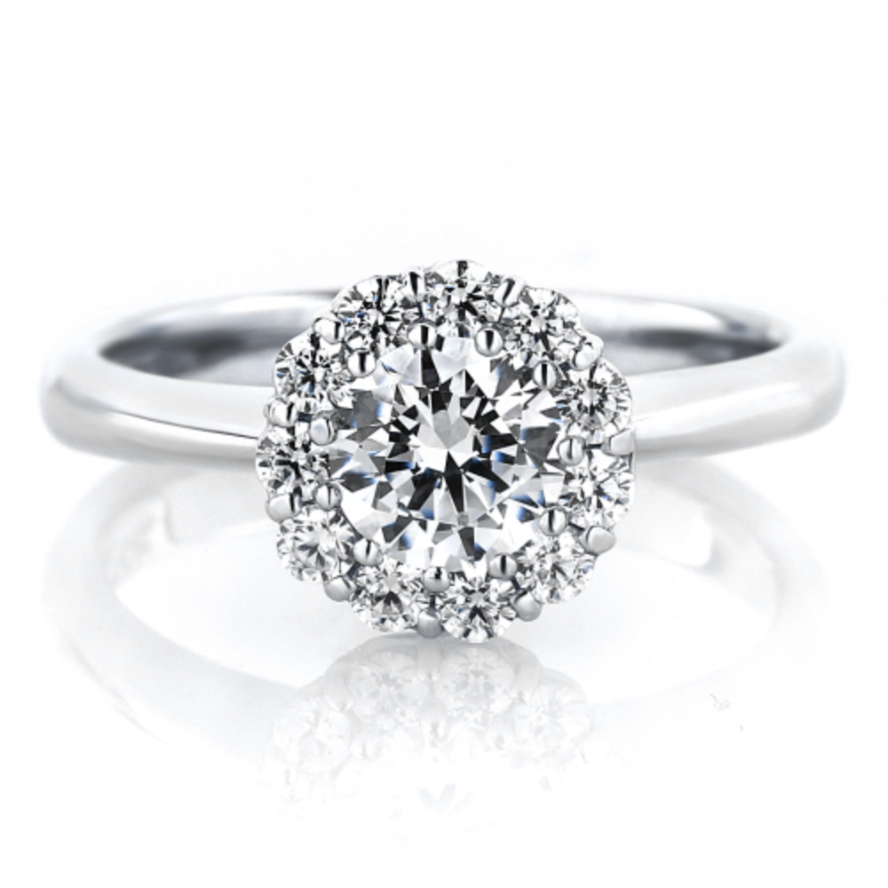 5부 랩 다이아몬드 반지 결혼 기념일 선물 - 디바 HNLD058